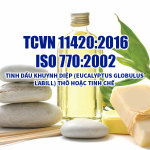 TIÊU CHUẨN QUỐC GIA  TCVN 11420:2016  ISO 770:2002  TINH DẦU KHUYNH DIỆP (EUCALYPTUS GLOBULUS LABILL) THÔ HOẶC TINH CHẾ
