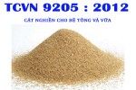 TCVN 9205 : 2012  CÁT NGHIỀN CHO BÊ TÔNG VÀ VỮA