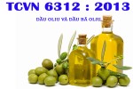 TCVN 6312 : 2013 (CODEX STAN 33-1991, Amd. 2013) DẦU OLIU VÀ DẦU BÃ OLIU