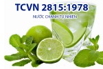 TCVN 2815:1978 NƯỚC CHANH TỰ NHIÊN