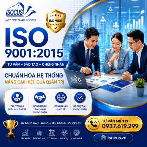 Dịch vụ Tư vấn - Đào Tạo - Chứng nhận ISO 9001| Thủ tục nhanh gọn - Chứng chỉ hiệu lực quốc tế | Cam Kết Đạt Chứng Nhận 100%