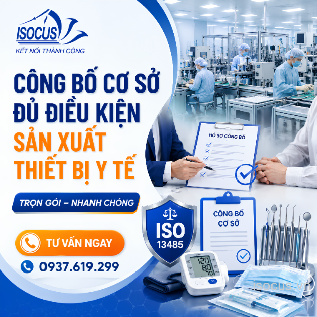 Dịch Vu Công Bố Cơ Sở Đủ Điều Kiện Sản Xuất Thiết Bị Y Tế | Nhanh Chóng - Uy Tín - Giá Tốt